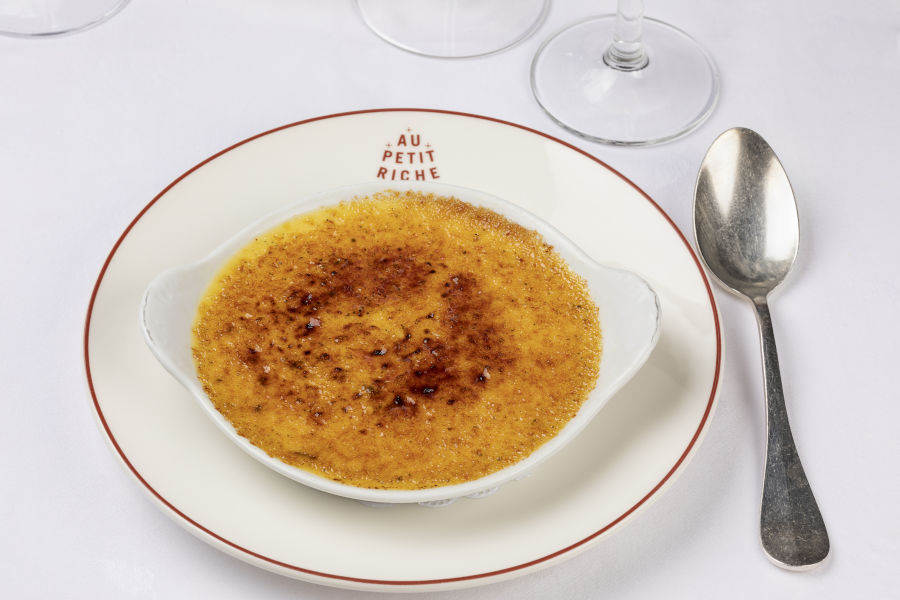 Crème brûlée Au Petit Riche